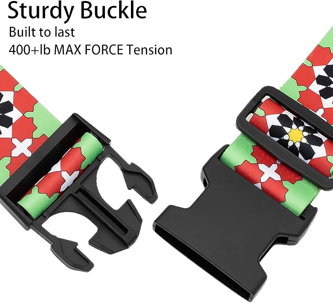 Flowers Luggage Straps for Suitcases, Adjustable Luggage Travel Belts to Keep - Image 4