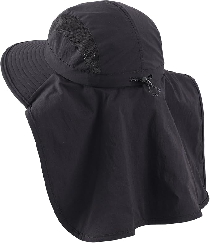 Home Prefer UPF 50+ Sun Hats for Men Women Wide Brim Fishing Hat - Image 3