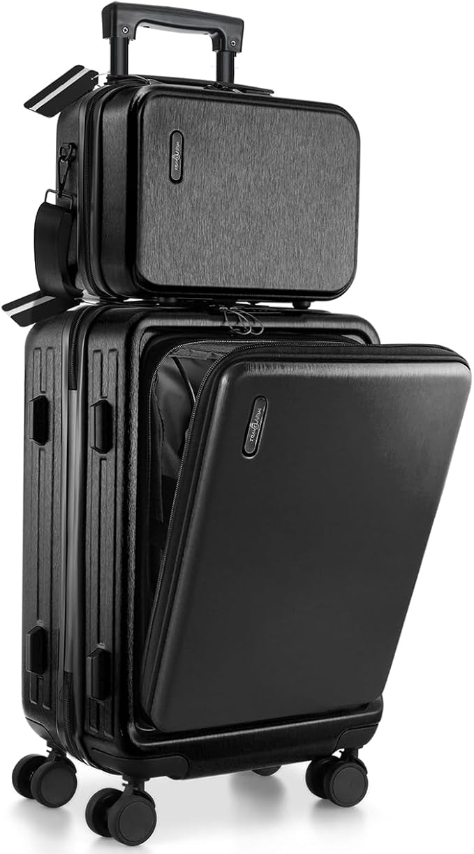22 Inch Carry On Luggage 22x14x9 Airline Approved, Carry On Suitcase by TravelArim