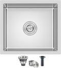 18 Inch Undermount Kitchen Sink Brushed, 18 Gauge T-304 Stainless Steel by DROPINKITCHENSINK