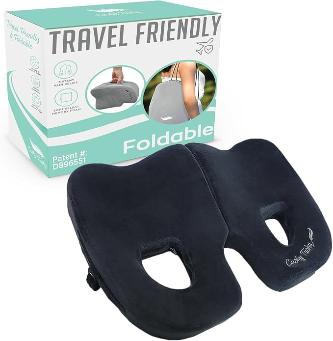 Premium Foldable Piriformis Cushion by CushyTushy