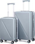 MILADA 2 Piece Luggage Sets, Suitcases by MILADA