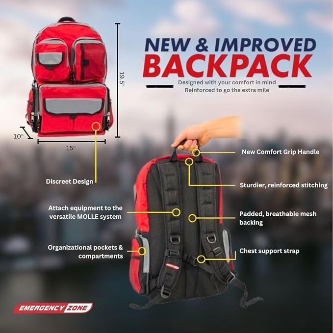 Urban Survival Bug-Out Bag/Go Bag and Disaster Survival Supplies - Image 2