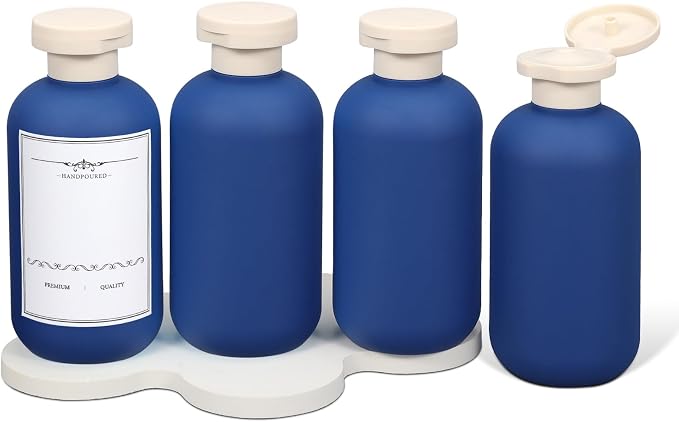 ASEVAT 6.7oz Airtight Plastic Travel Shampoo Bottles, Travel Shampoo and by ASEVAT