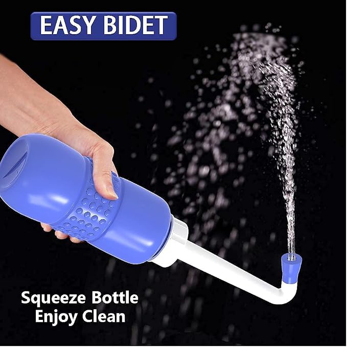 2PCS-Pack Portable Bidet for Toilet - 450ml Travel Bidet - 15oz Handheld - Image 4