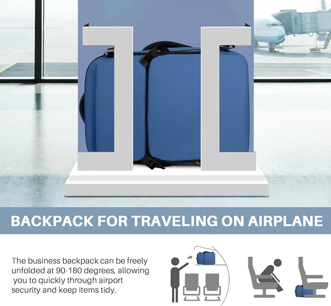 Travel Backpack Carry On Flight Approved, Lightweight Large Travel Backpack - Image 2