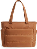 BAGSMART Tote Bag for Women, Lightweight Puffy Tote Bag by BAGSMART