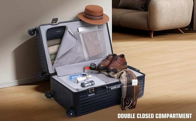 Aluminium Frame Checked-Luggage - Image 5