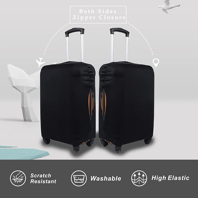 Explore Land Travel Luggage Cover Suitcase Protector Fits 27-30 Inch Case - Image 2