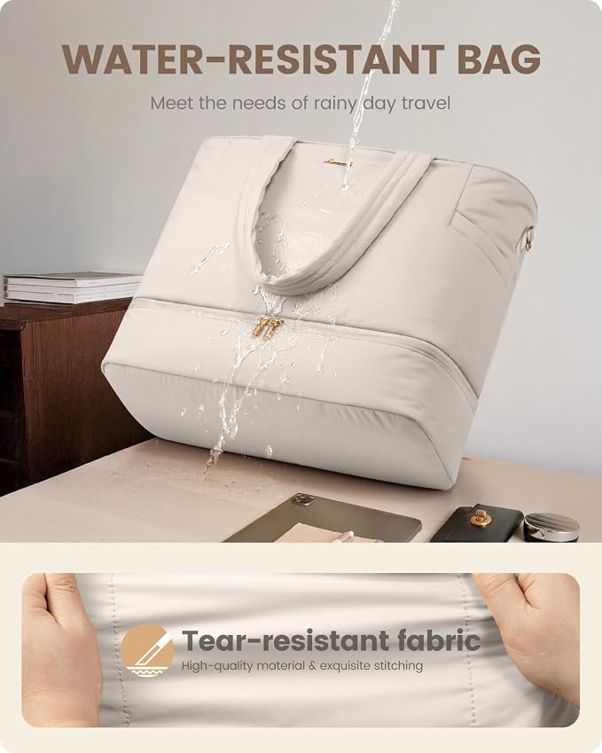 LOVEVOOK Travel Duffle Bag, Puffer Weekender Bags - Image 7
