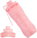 YCT Collapsible Silicone Travel Water Bottle 20oz, Reuseable Leakproof BPA Free by YCT