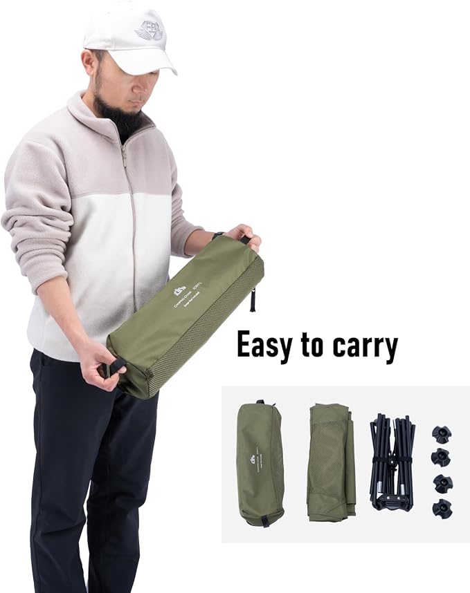 iClimb Ultralight Compact Camping Folding Beach Chair - Image 8