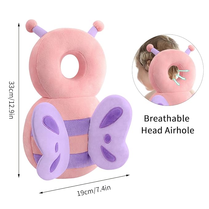 Baby Head Protector Backpack, Toddler Padded Carrier - Image 6