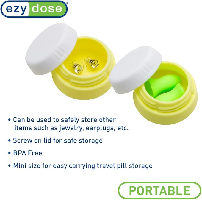 EZY DOSE Silicone Jar, Washable and Reusable, Versatile and Durable Container - Image 6