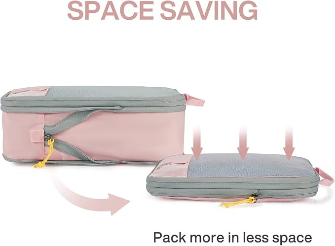 BAGSMART 6 Set Compression Packing Cubes - Image 4