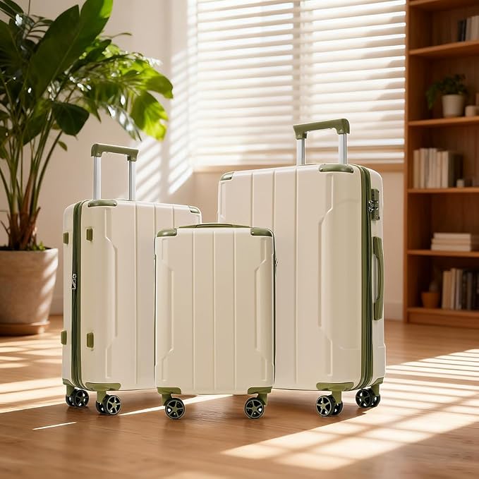 Merax Luggage Set 3 Piece Hardshell Suitcases - Image 5