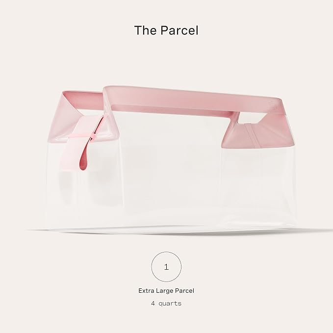 Cadence Parcel - Clear Kit - Durable and Leak-Resistant Travel Toiletry Kit - - Image 2