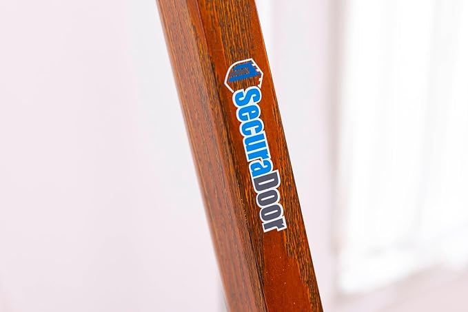 Super Heavy Duty Security Door Wood Grain Finish Lock Bar Fully Adjustable Door - Image 3