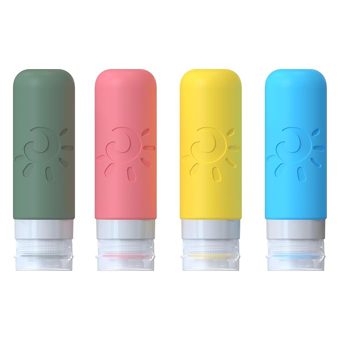 Travel Bottles for Toiletries, TSA Approved Travel Containers 3oz Leak Proof - Image 2