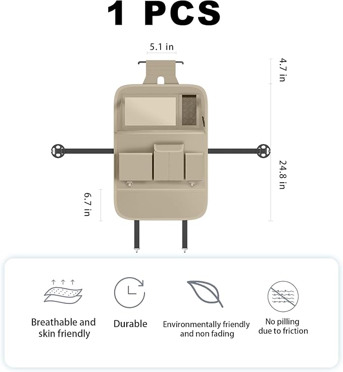Car Seat Organizers, Storage Pouches, and Tray Holders - Image 2