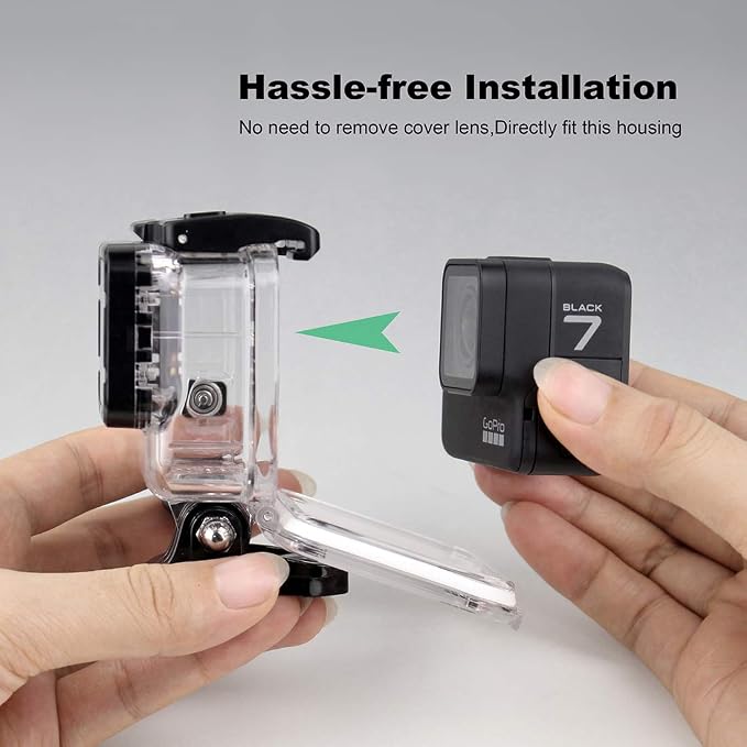 Waterproof Case for GoPro Hero 2018/7/6/5 Black - 45M Underwater Protective - Image 2