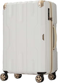 LEGEND WALKER SPATHA Hardside Expandable Luggage, 5109-60-WH by LEGENDWALKER
