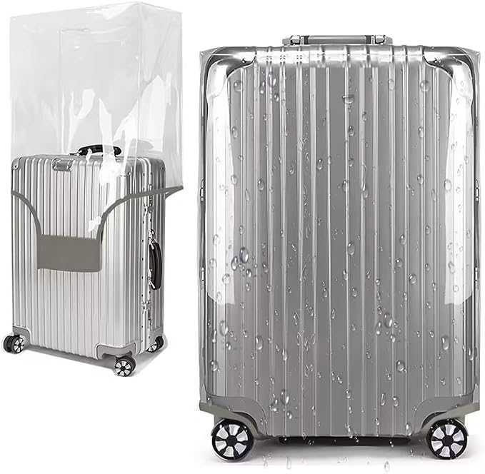 20 Inch Clear PVC Luggage Cover Protectors Suitcase Covers by Gigabit