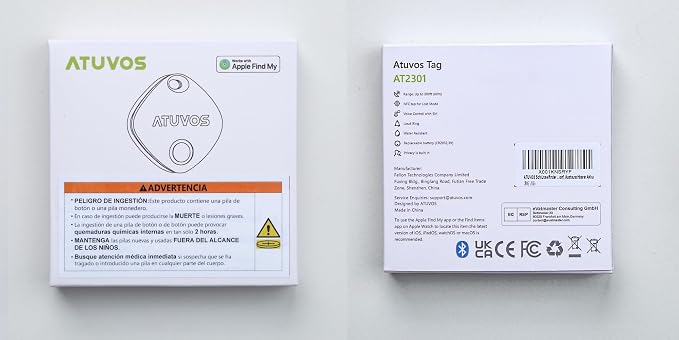 ATUVOS Air Tracker Tag-1 Pack, Keys Finder and Item Locator - Image 11