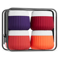 Travel Containers for Toiletries 4 Pack, TSA Approved Travel Size Toiletries by Mrsdry