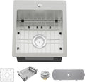 Kitchen And Bar Sink, 15x17 Inch Stainless Steel Drop In Kitchen Sink Modern by Koardink