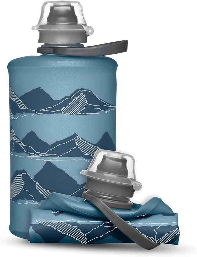 HydraPak Stow - Collapsible Backpacking Water Bottle - BPA Free, Ultra Light by Hydrapak