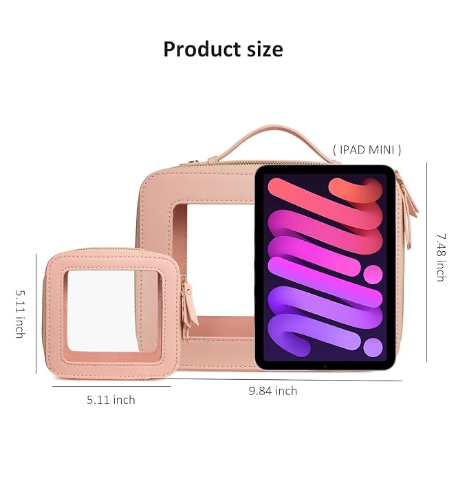 LETGO Clear Makeup Bags Set - Image 2