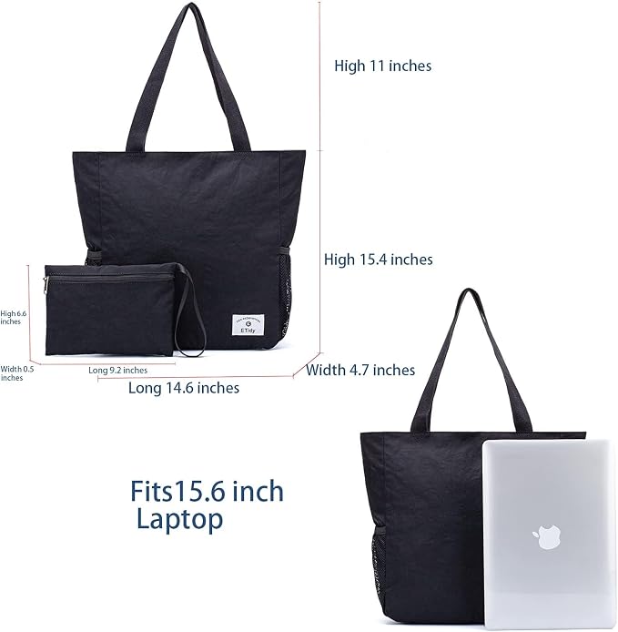 ETidy Large Capacity Foldable Tote Bag - Image 4