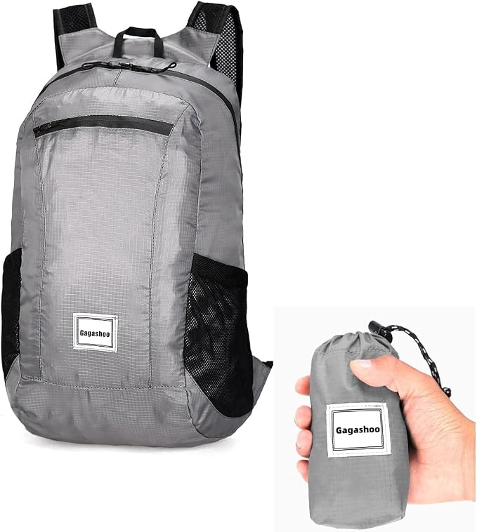 Small Foldable Hiking Daypack Packble Skin Casual Backpack Camping Cycling - Image 2