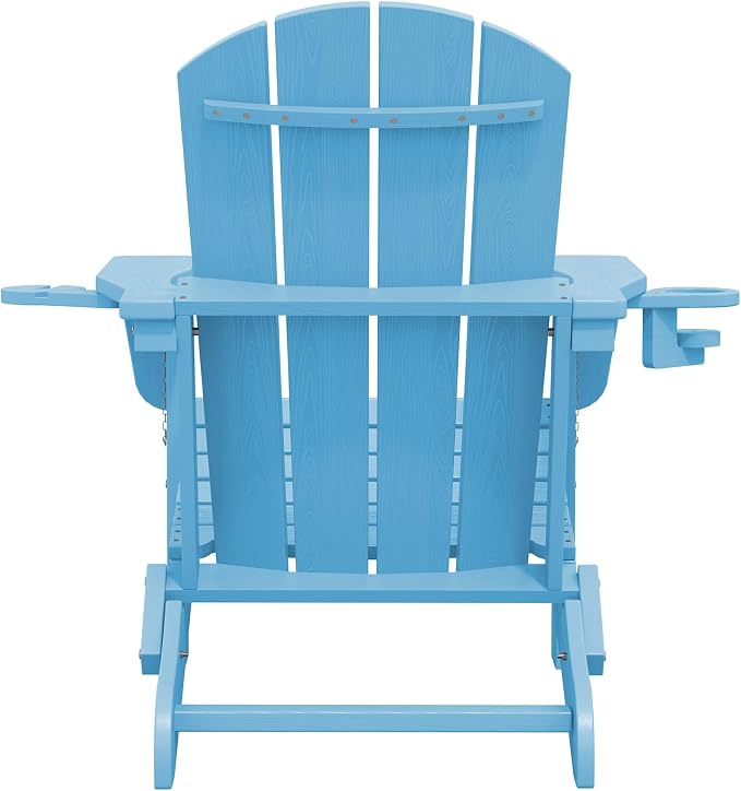 SERWALL Adirondack Chair with Cup Holders - Image 13
