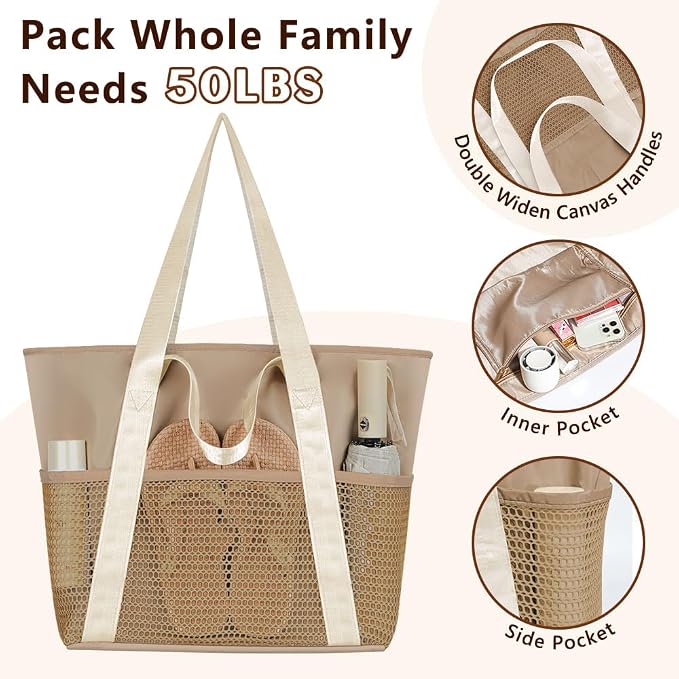 Waterproof Sandproof Beach Bag - Image 5