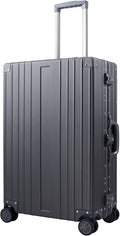 TRAVELKING All Aluminum Luggage Zipperless Hard Shell Luggage Case by TRAVELKING