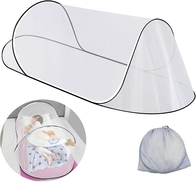 SuperDen Pop Up Mosquito Net, Foldable Mosquito Net Tent by QIANAIWO