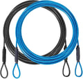 3.3mm Outdoor Travel Stainless Steel Security Cable-6ft Luggage Lock Safety by MiMetty