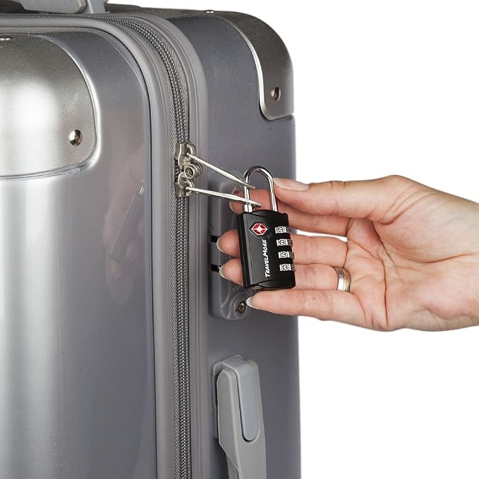 5 Pack TSA Luggage Locks with 4 Digit Combination – Heavy Duty Set Your Own - Image 6