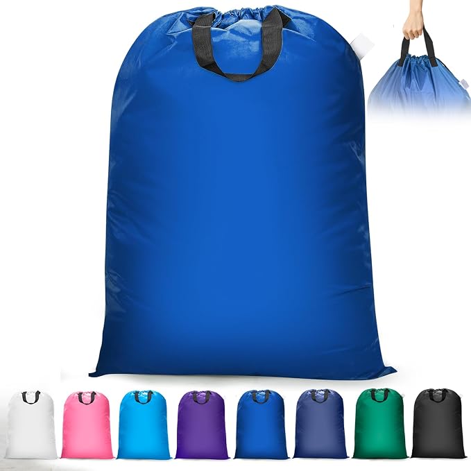 Extra Large Laundry Bag With Handles, Heavy Duty, Travel Laundry Bag by Isink