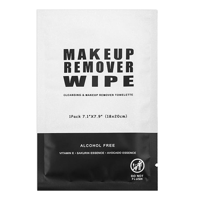 200 Count Makeup Remover Wipes Individually Wrapped Makeup Wipes Bulk Face - Image 7
