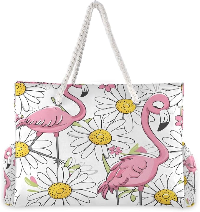 senya Large Beach Bags Totes Canvas Tote Shoulder Bag Soft Wave Water Resistant - Image 2