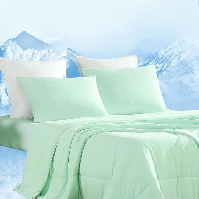 Dream Valley® Outlast® Deepsleep Cooling Comforter, Twin Size, NASA-Grade Space by DreamValley