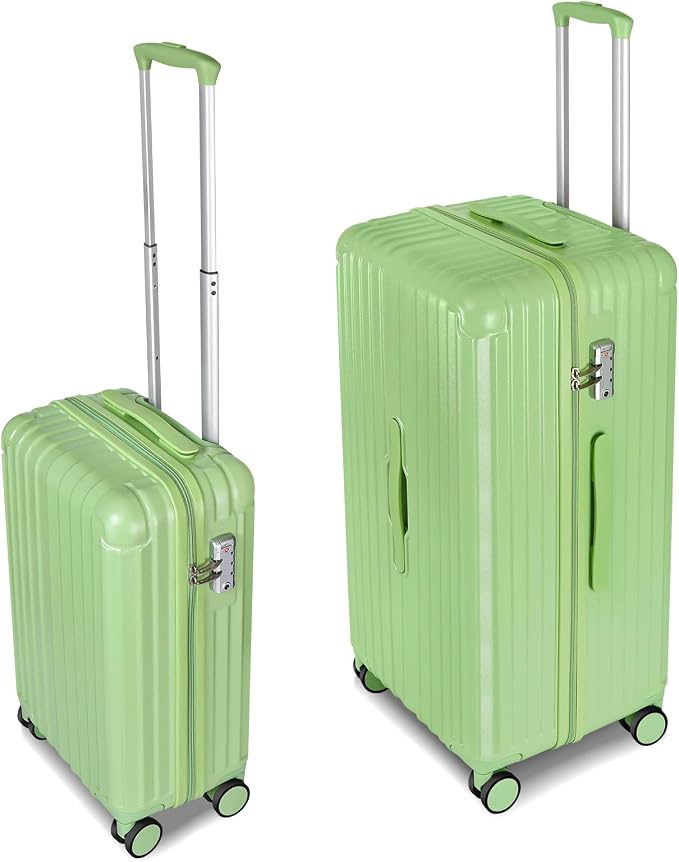 Carry-on 20 Inch and 28 Inch Square Thickened ABS+PC Hard Shell luggage by WireHot