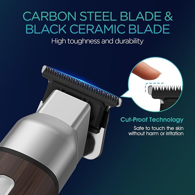 VOYOR Body Hair Trimmer for Men, Electric Razor, Versatile Groin & Body Trimmer - Image 4