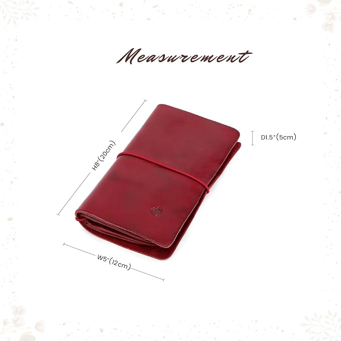 Genuine Leather Nomad Organizer Travel Wallet | Women's Wallet Clutch Passport - Image 7
