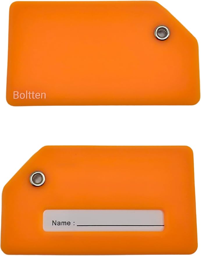5 Pack Silicone Luggage Tag - Image 2