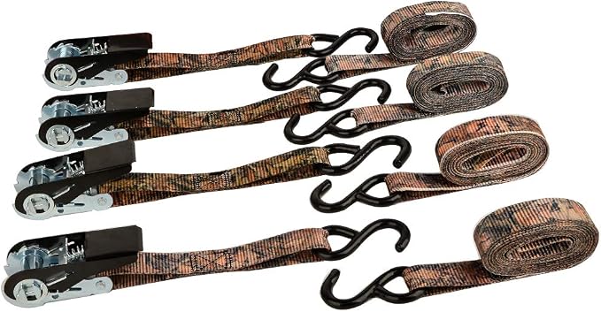 XSTRAP STANDARD Ratchet Tie Down Straps 4 Pk 10 Ft- 300 Lbs Load Cap- 900 Lbs - Image 6