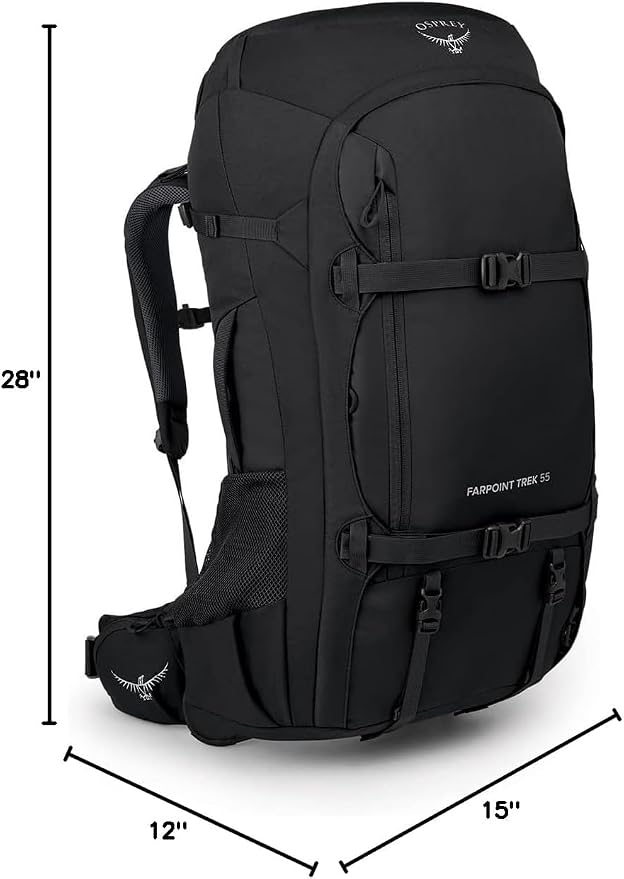 Osprey Farpoint Trek 55L Men's Travel Backpack - Image 9
